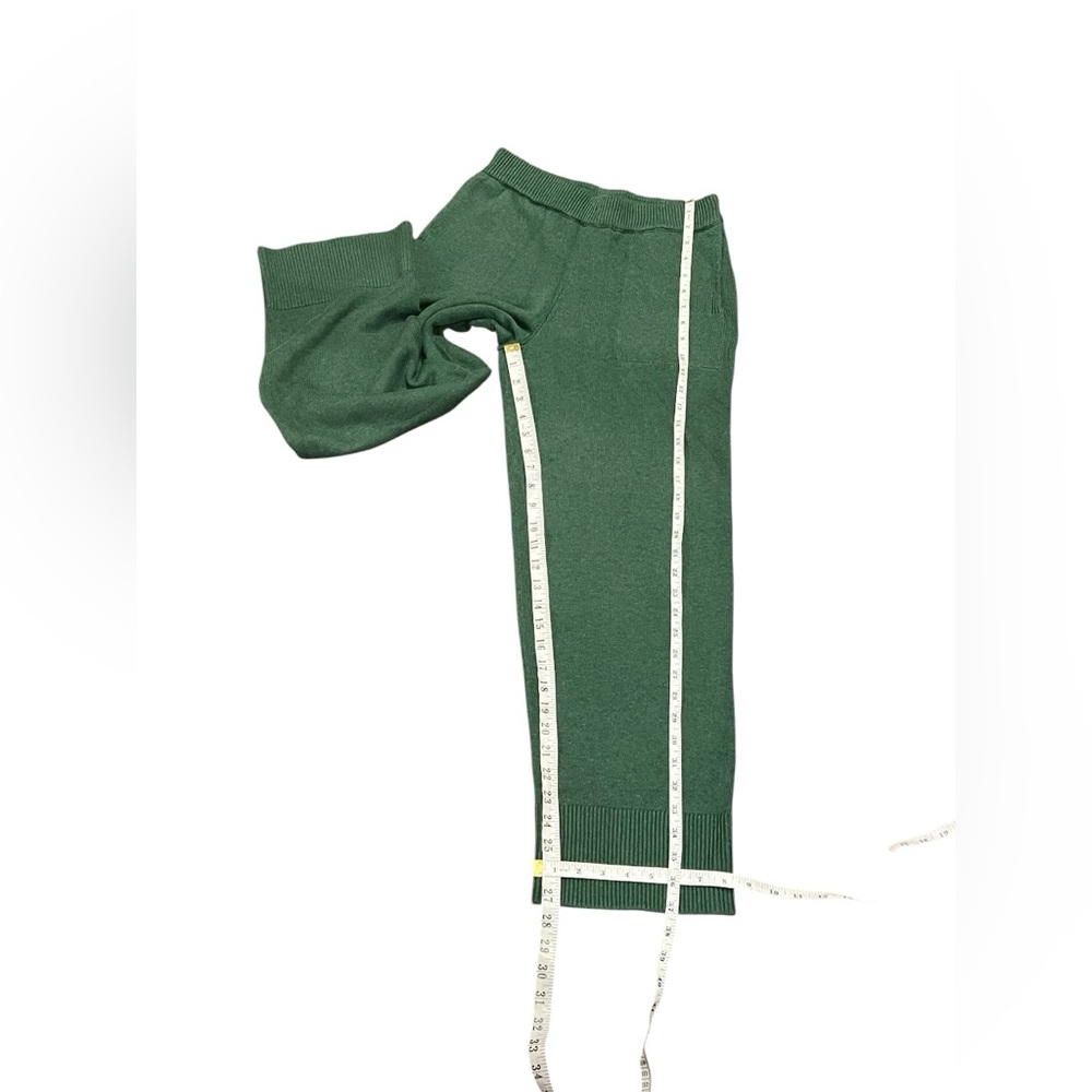 NWOT FREE PEOPLE BEACH Womens Solar Cardigan & Pants Set In Green Size Small - Picture 13 of 13